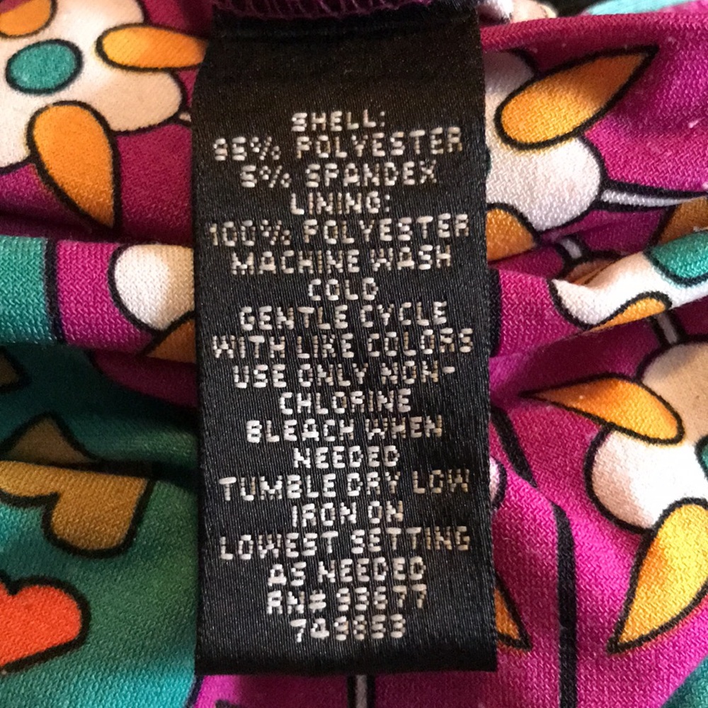 Nicole by Nicole Miller Pullover Bohemian Print, Scoop Neck, Sleeveless … - Picture 4 of 6